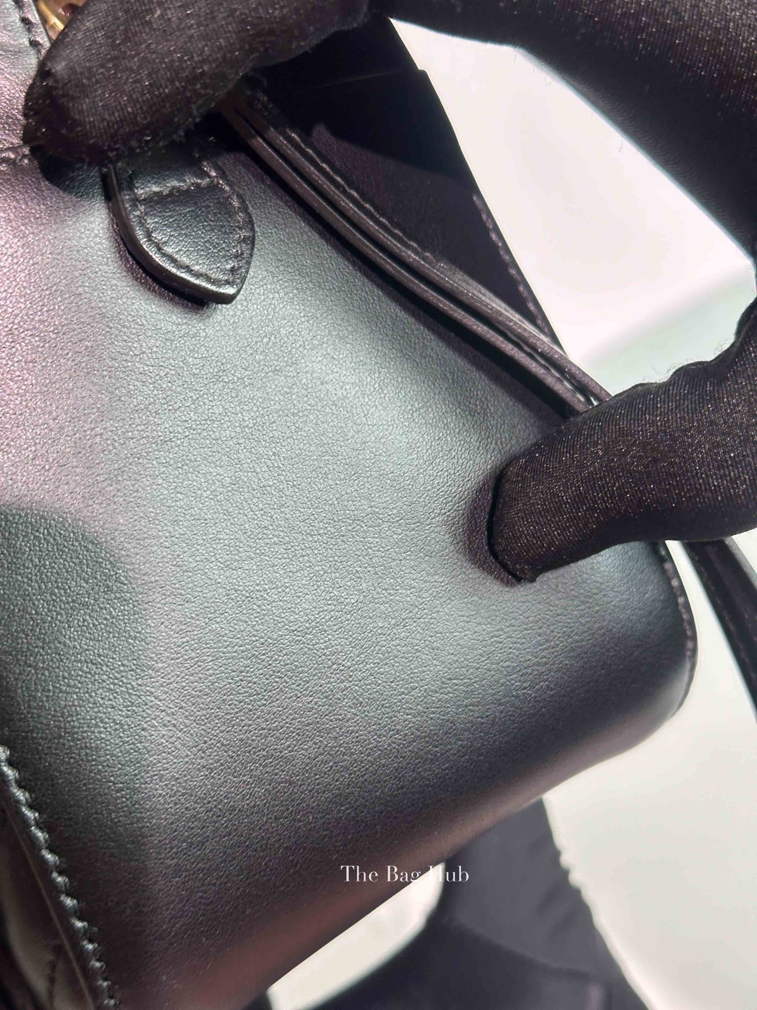 Gucci Black Calfskin Matelasse GG Marmont Dome Backpack