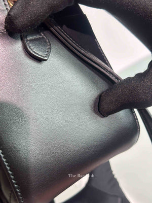 Gucci Black Calfskin Matelasse GG Marmont Dome Backpack