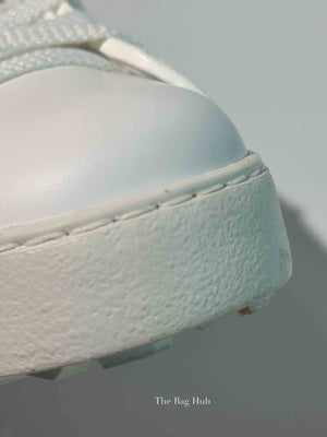 Valentino White Leather Rockstud Untitled Sneakers Size 36