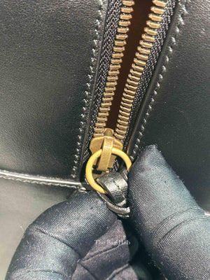 Gucci Black Calfskin Matelasse GG Marmont Dome Backpack