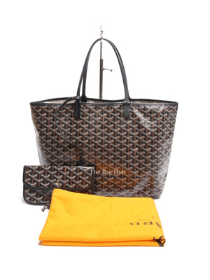 Goyard Black Saint Louis PM Tote Bag