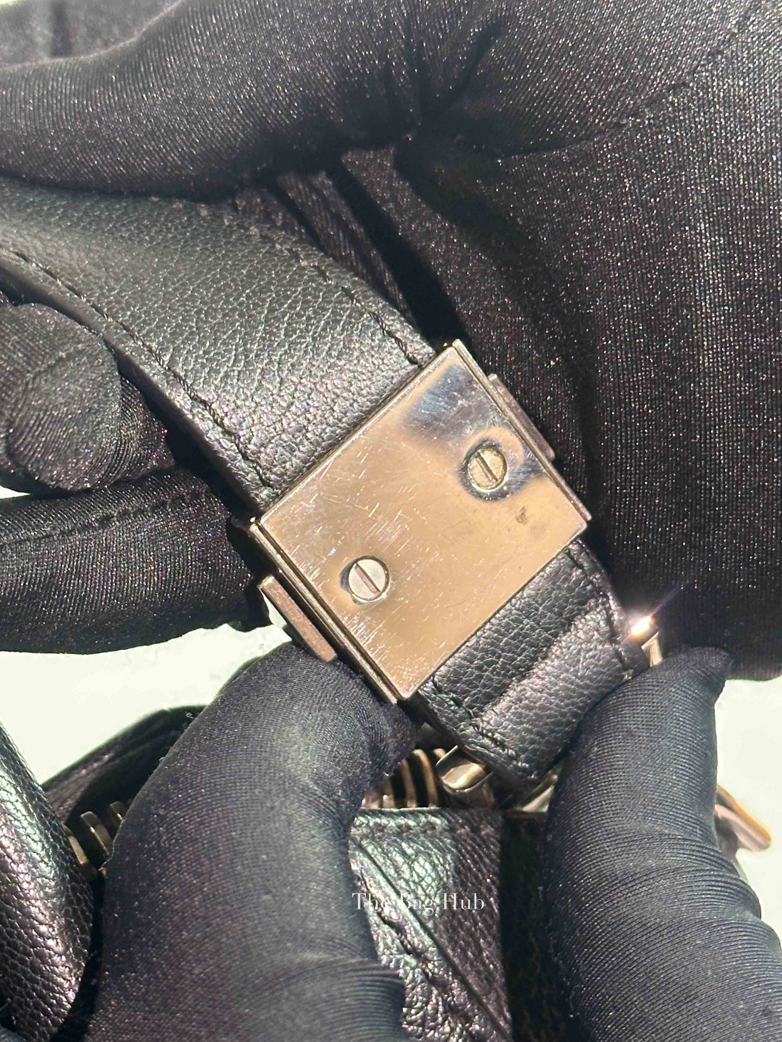 Givenchy Black Leather Antigona Medium Bag