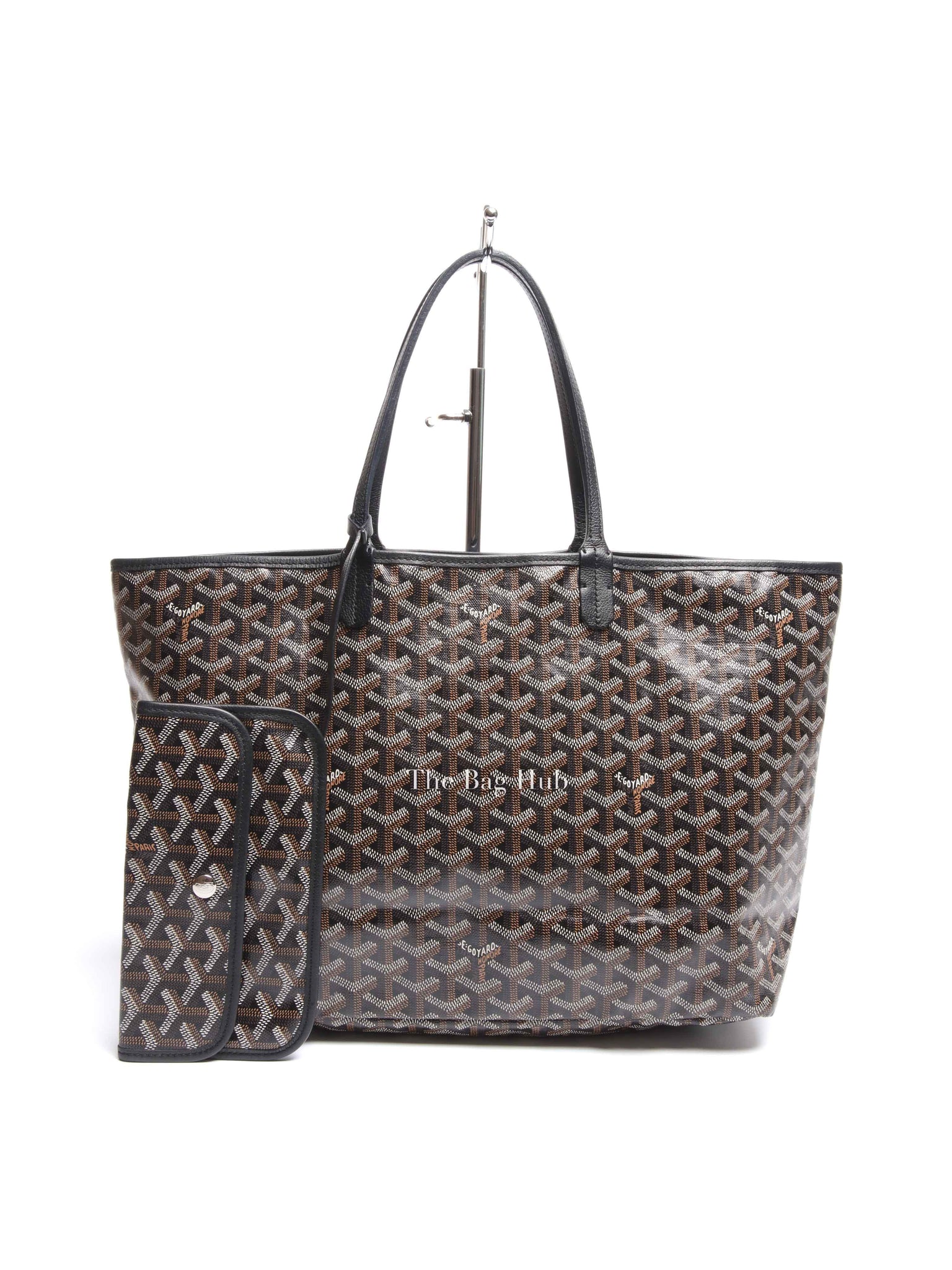 Goyard Black Saint Louis PM Tote Bag