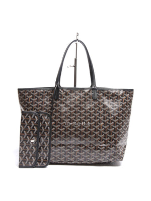 Goyard Black Saint Louis PM Tote Bag
