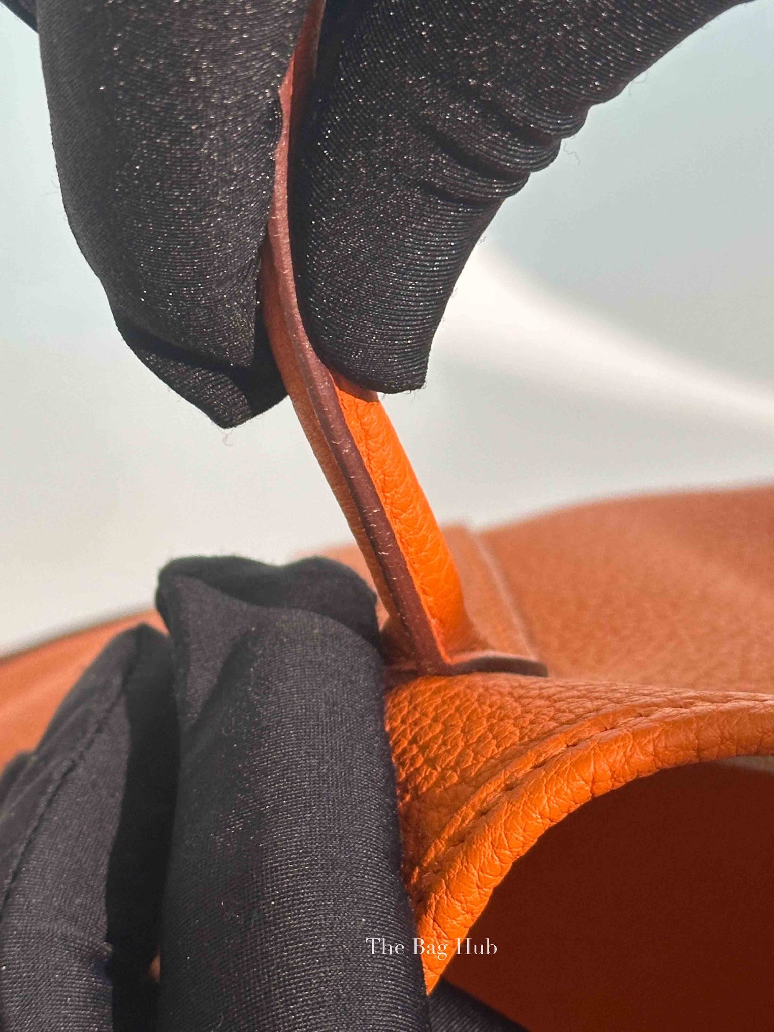 Hermes Orange Negonda Garden Party 30 Bag