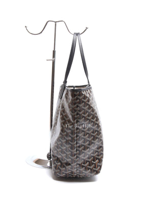 Goyard Black Saint Louis PM Tote Bag