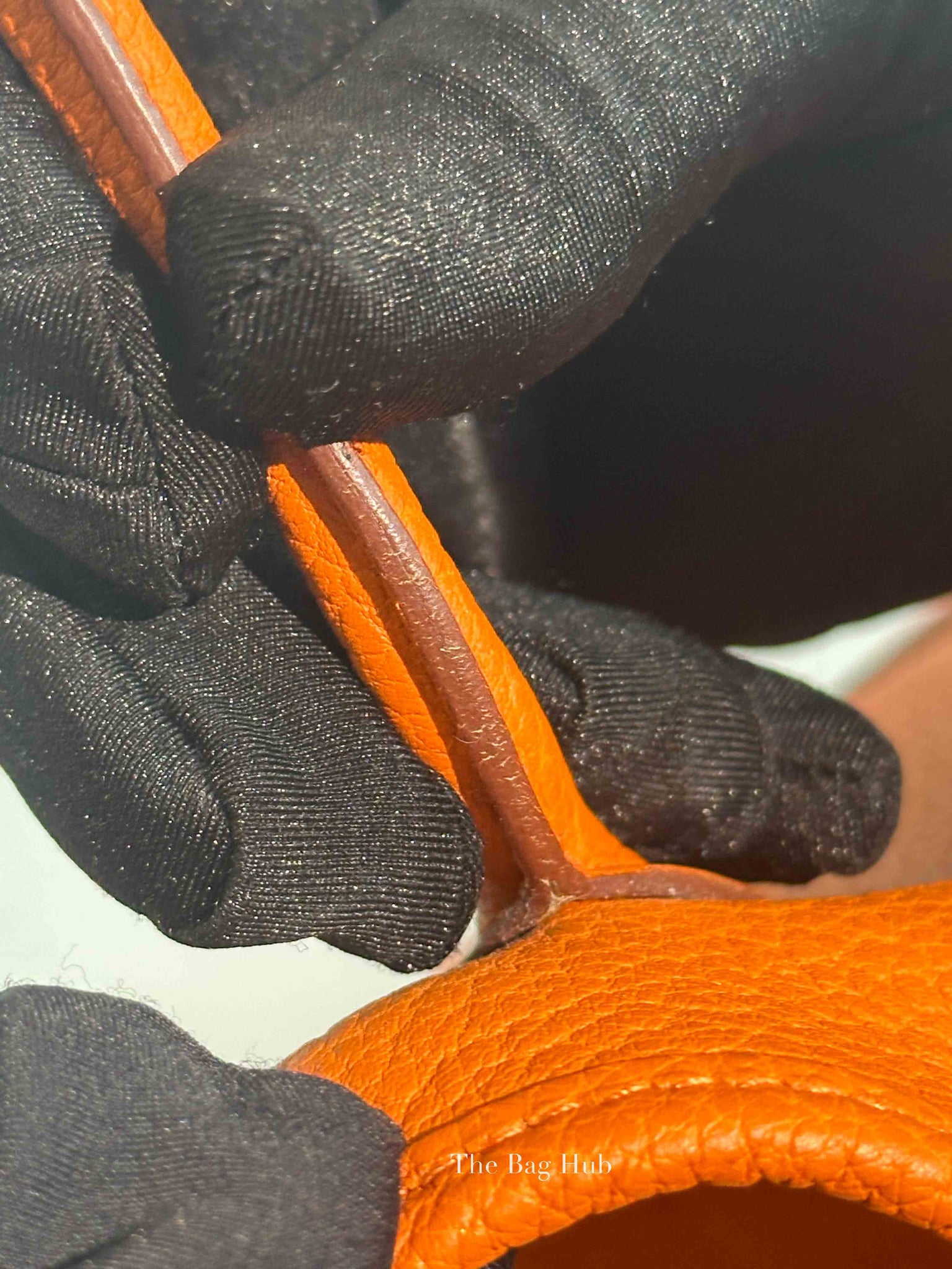 Hermes Orange Negonda Garden Party 30 Bag