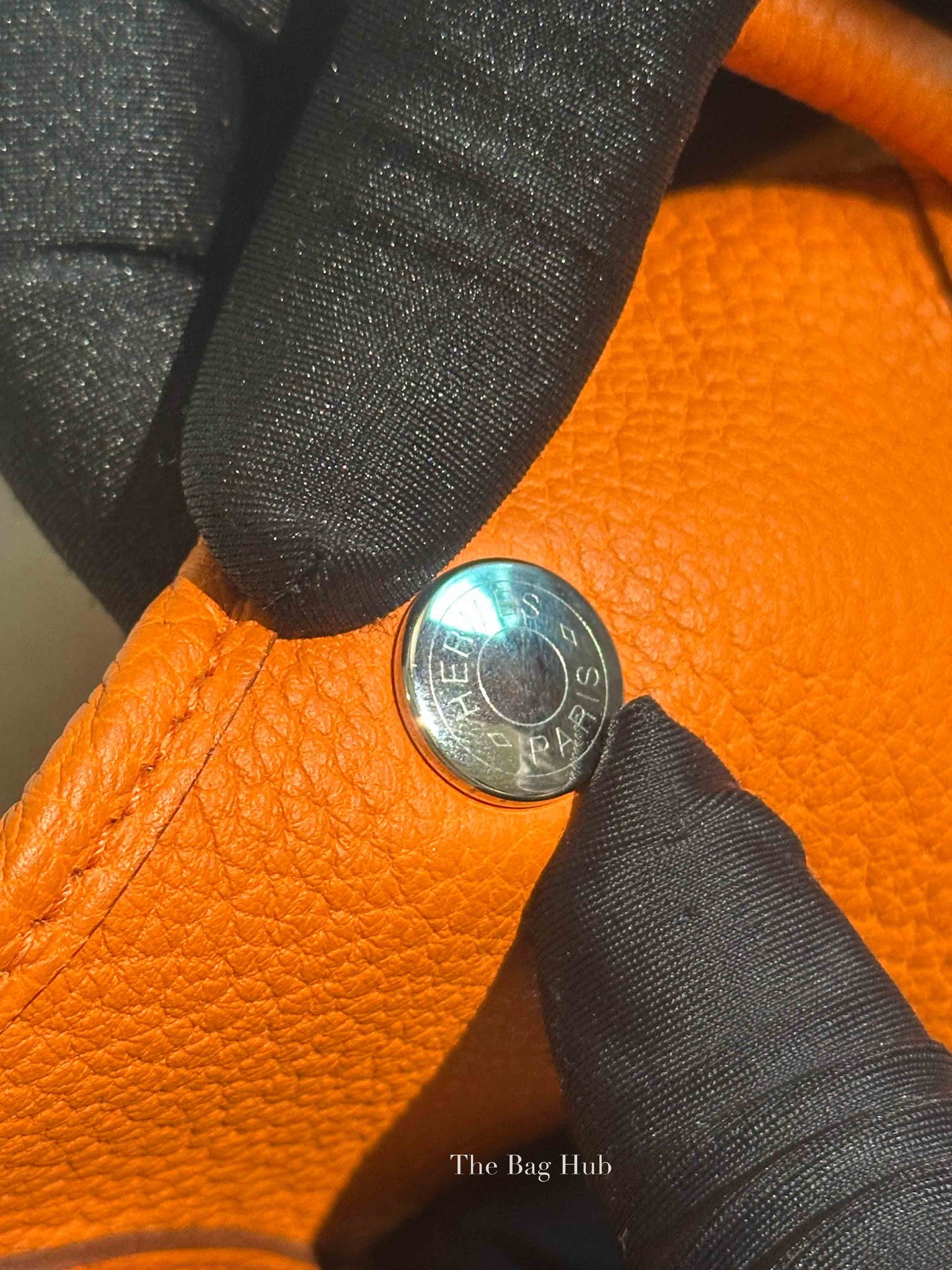 Hermes Orange Negonda Garden Party 30 Bag