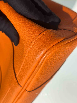 Hermes Orange Negonda Garden Party 30 Bag