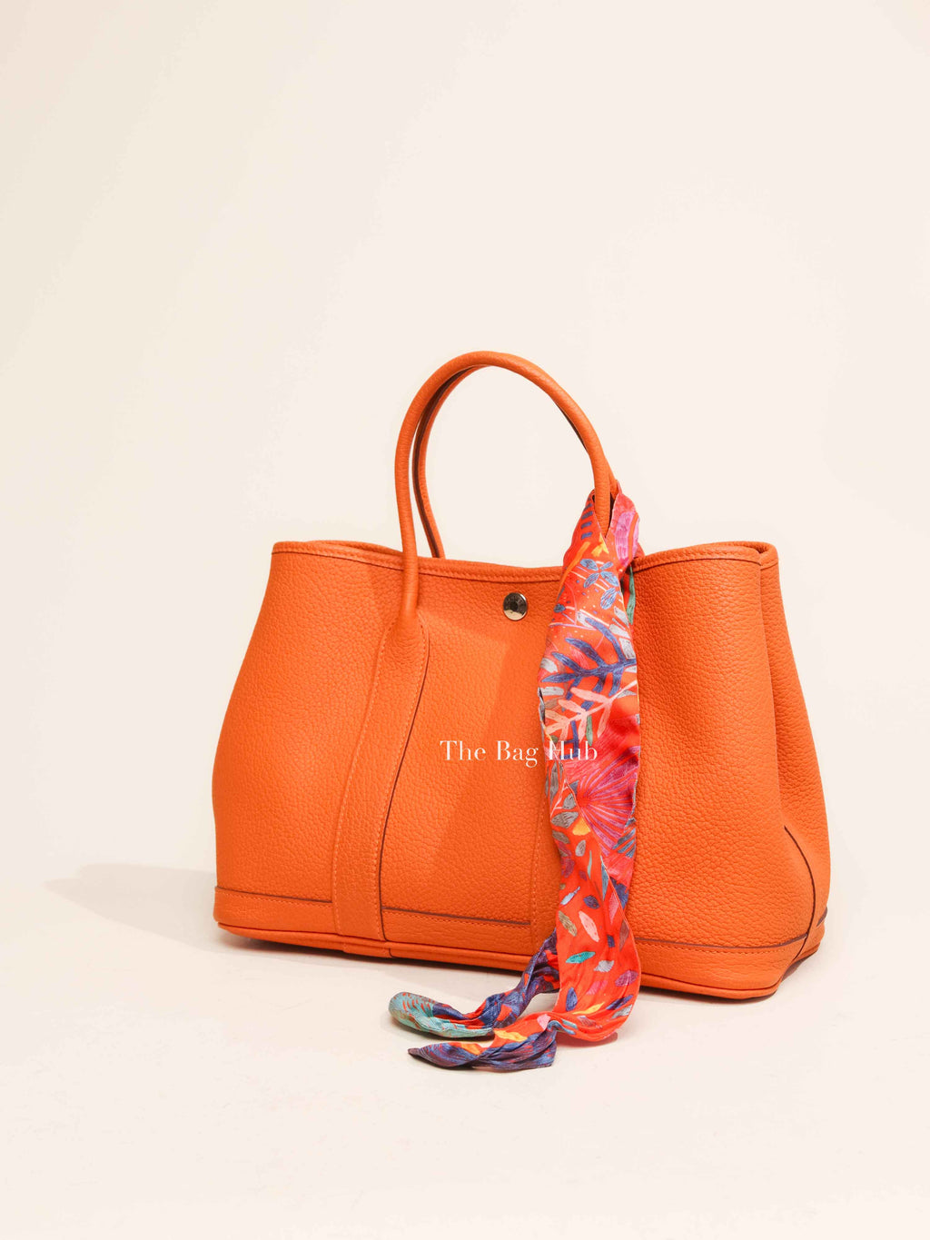 Hermes Orange Negonda Garden Party 30 Bag