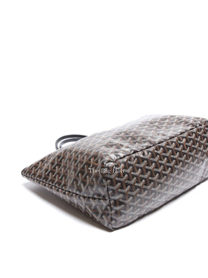 Goyard Black Saint Louis PM Tote Bag
