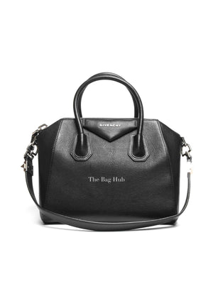 Givenchy Black Leather Antigona Medium Bag
