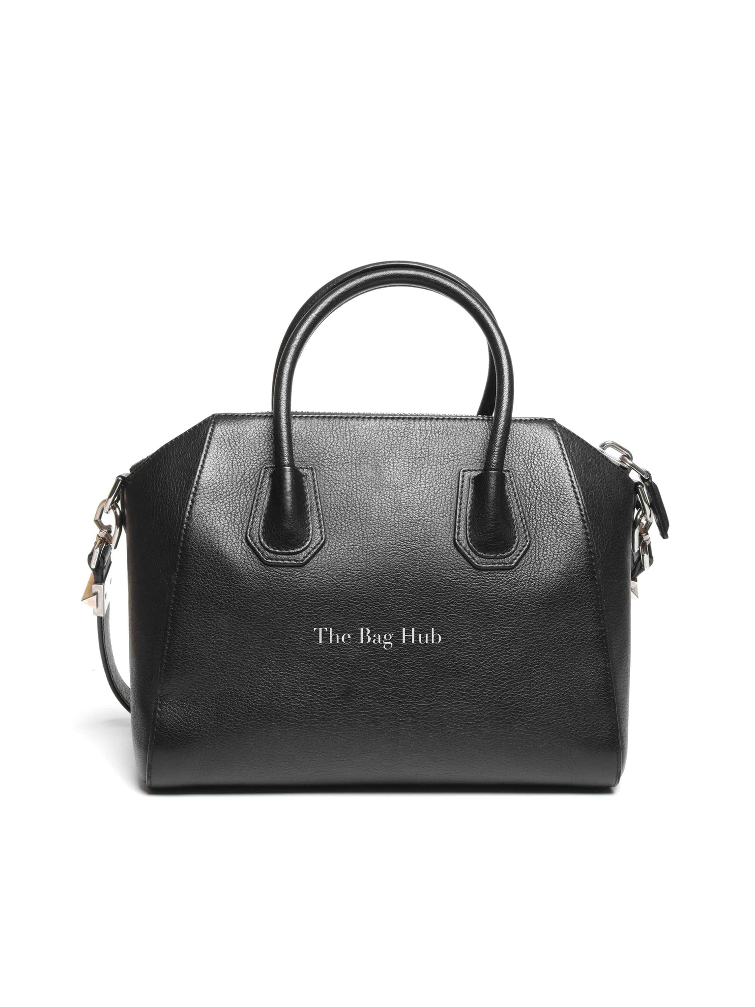 Givenchy Black Leather Antigona Medium Bag