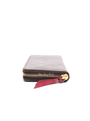 Louis Vuitton Fuchsia Monogram Canvas Clemence Long Wallet