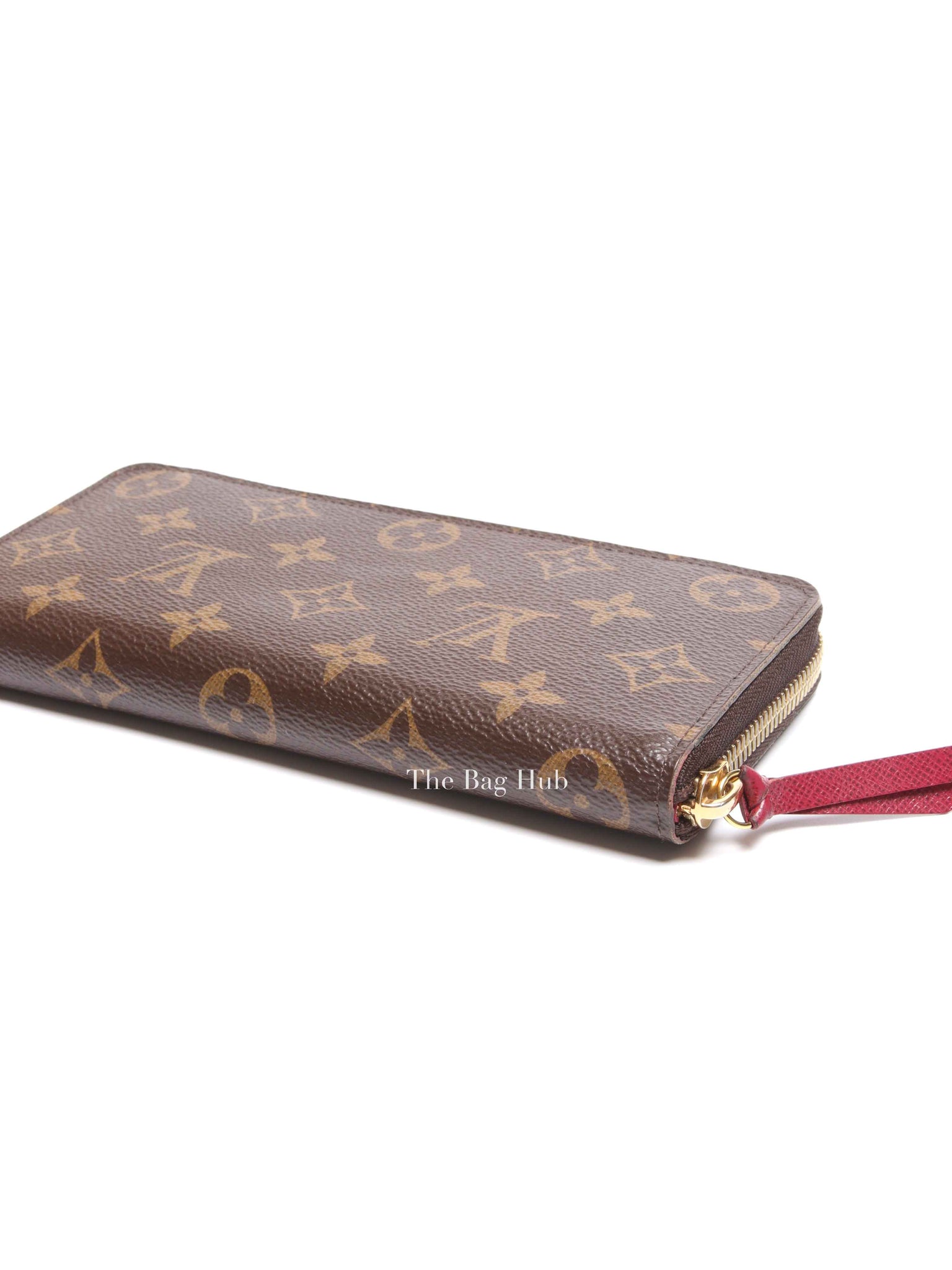 Louis Vuitton Fuchsia Monogram Canvas Clemence Long Wallet