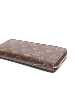 Louis Vuitton Fuchsia Monogram Canvas Clemence Long Wallet