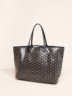 Goyard Black Saint Louis PM Tote Bag