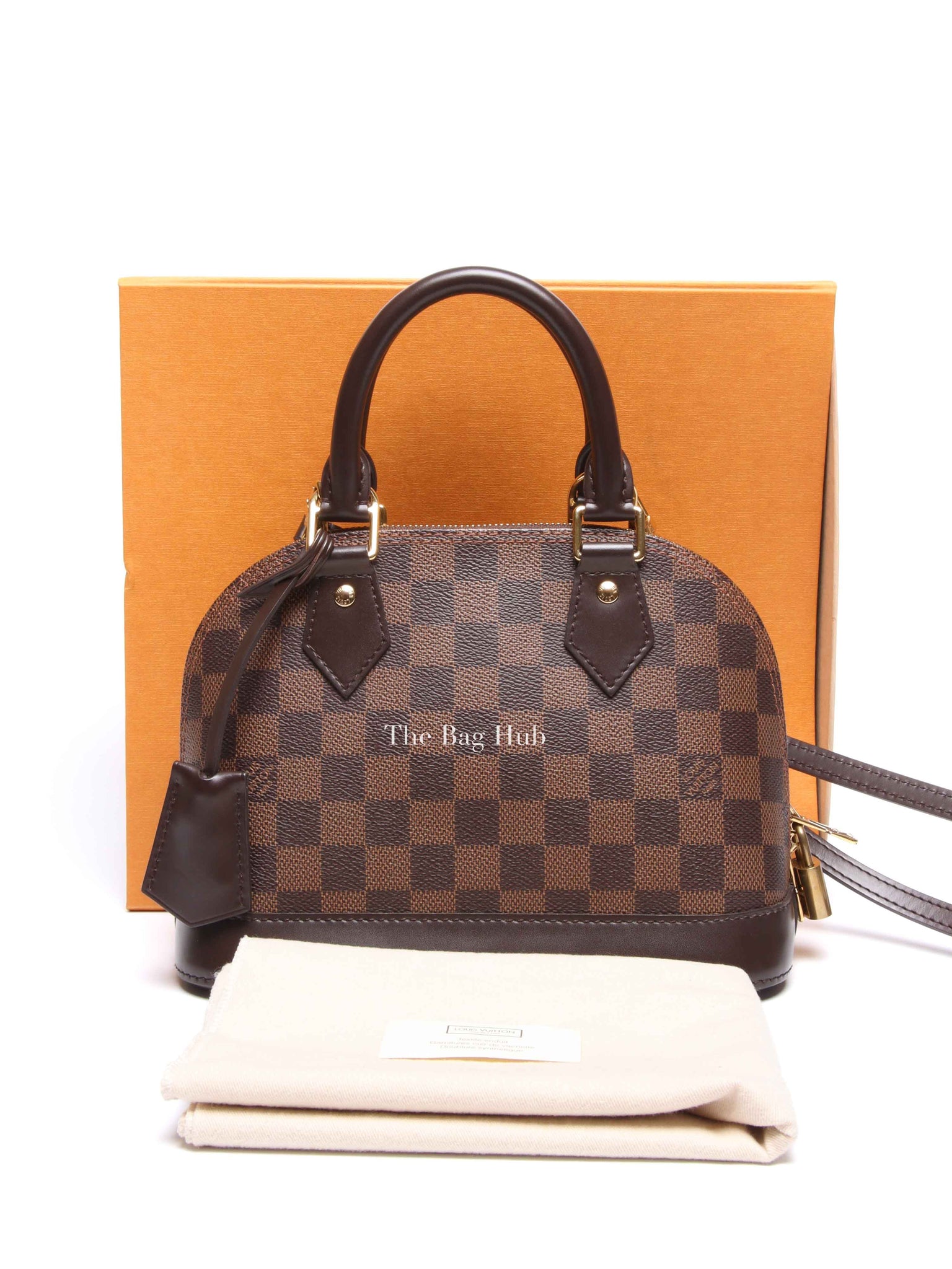 Louis Vuitton Damier Ebene Canvas Alma BB Bag