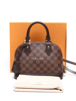 Louis Vuitton Damier Ebene Canvas Alma BB Bag