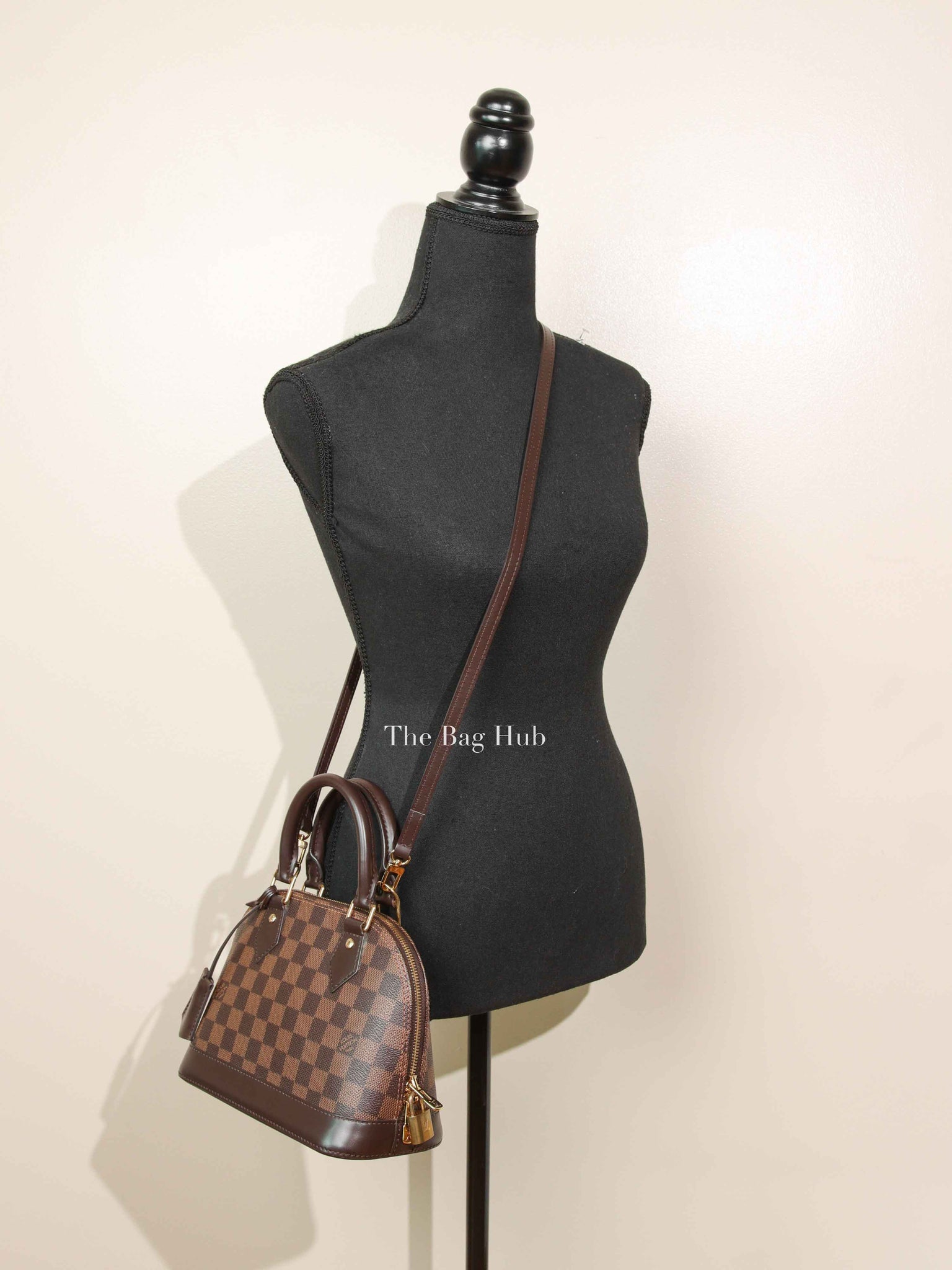 Louis Vuitton Damier Ebene Canvas Alma BB Bag