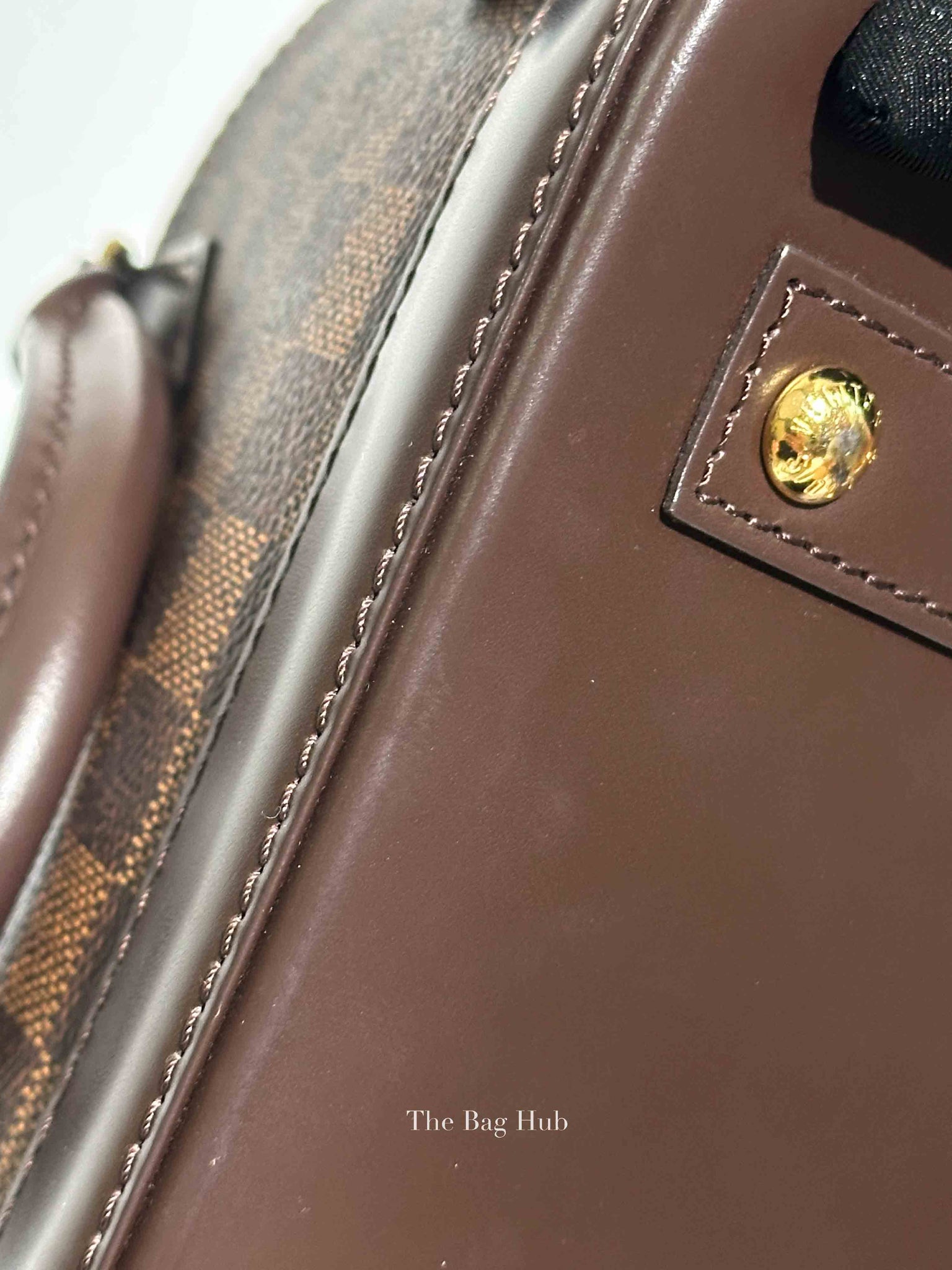 Louis Vuitton Damier Ebene Canvas Alma BB Bag