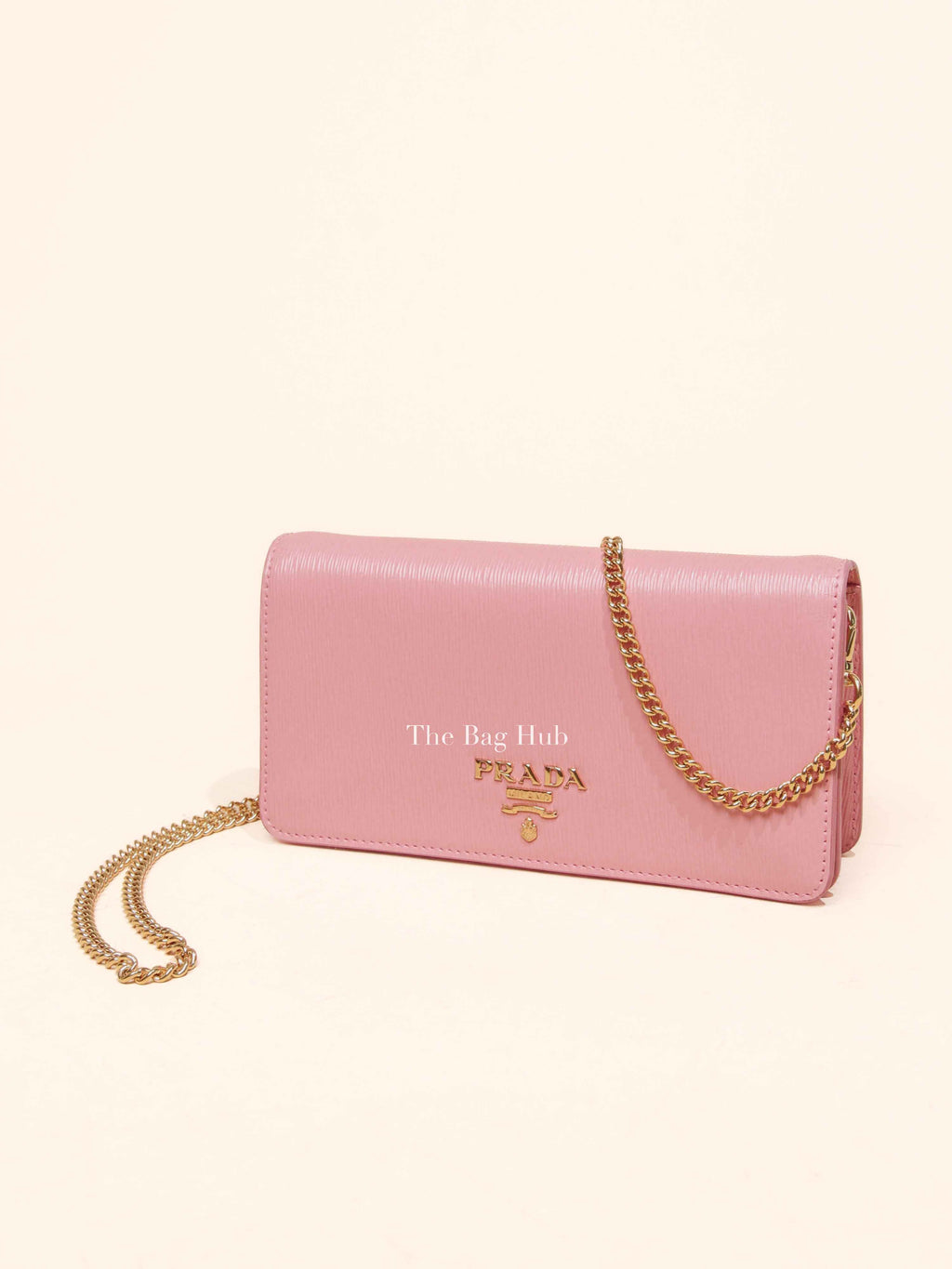 Prada Petalo Vitello Move Wallet on Chain 1DH044
