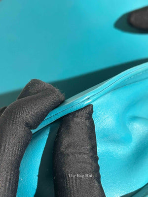 Chanel Teal Lambskin Quilted Le Boy Large Bag