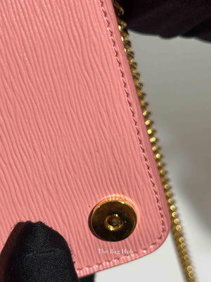 Prada Petalo Vitello Move Wallet on Chain 1DH044