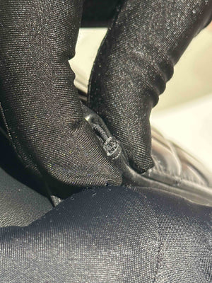 Chanel Black Lambskin Quilted Pillow Crush Wallet On Chain