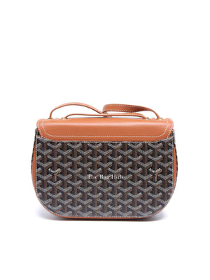 Goyard Black/Tan Goyardine 233 PM Shoulder Bag
