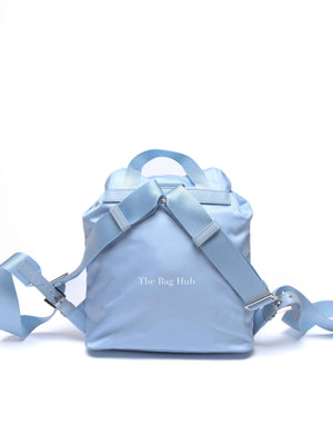 Prada Celeste Vela Small Re-Nylon Backpack 1BZ677
