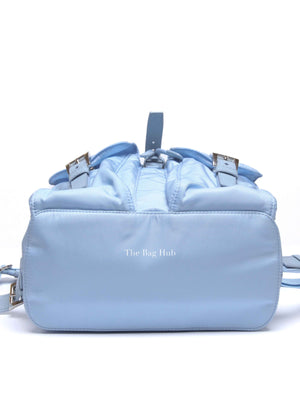 Prada Celeste Vela Small Re-Nylon Backpack 1BZ677