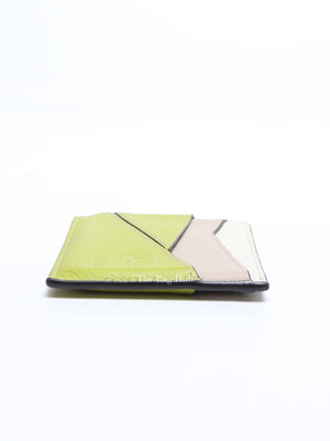 Loewe Multi-Color Leather Puzzle Card Case