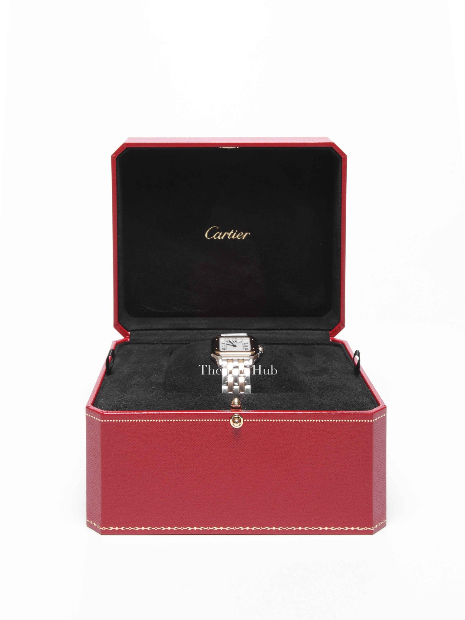 Cartier Yellow Gold and Steel Panthere Medium Watch 27x37 mm