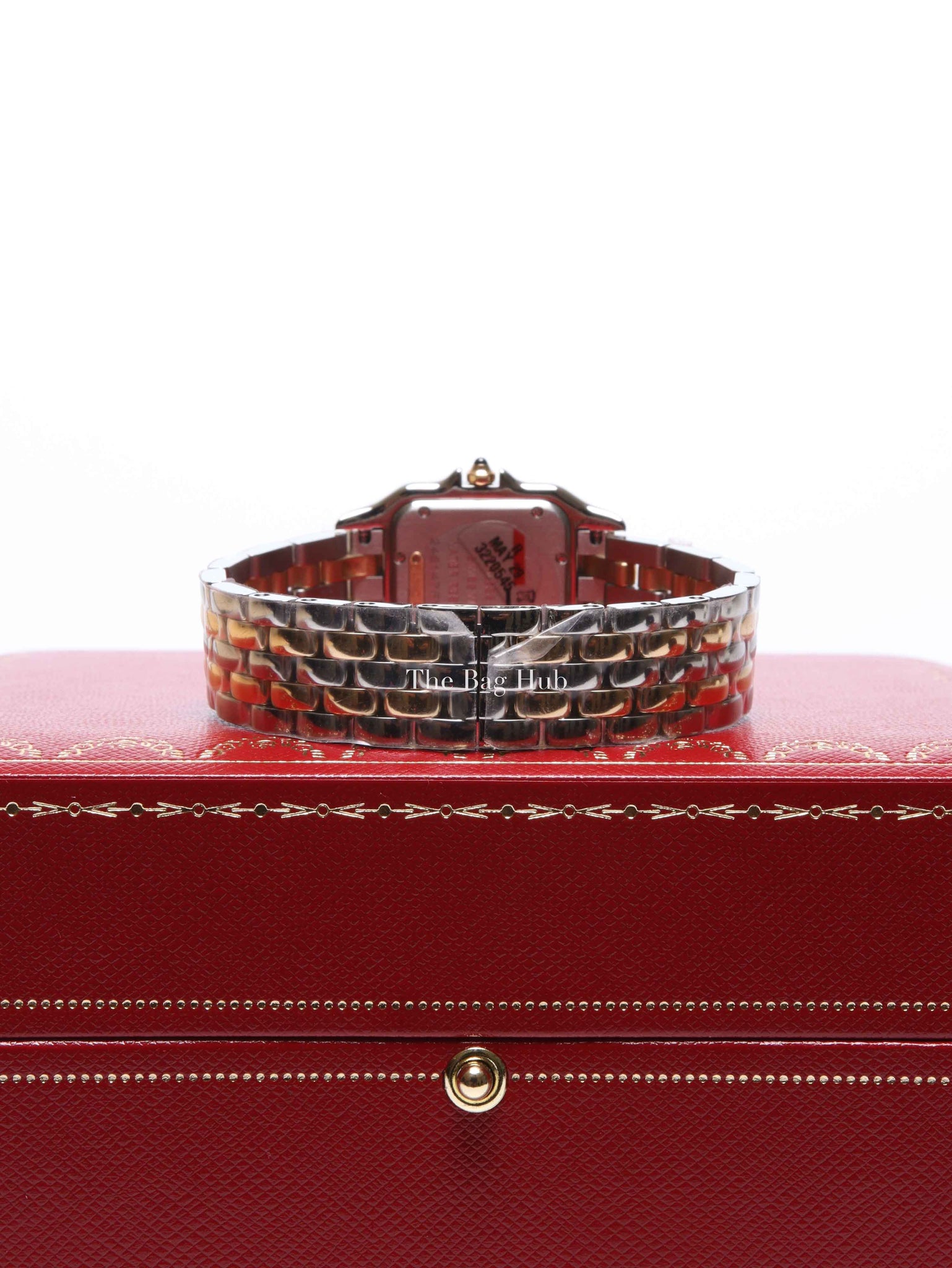 Cartier Yellow Gold and Steel Panthere Medium Watch 27x37 mm