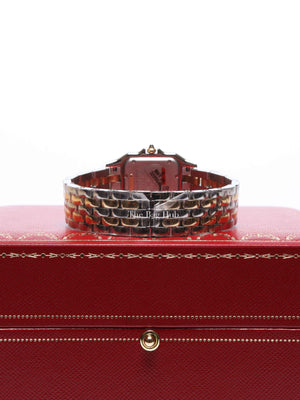 Cartier Yellow Gold and Steel Panthere Medium Watch 27x37 mm