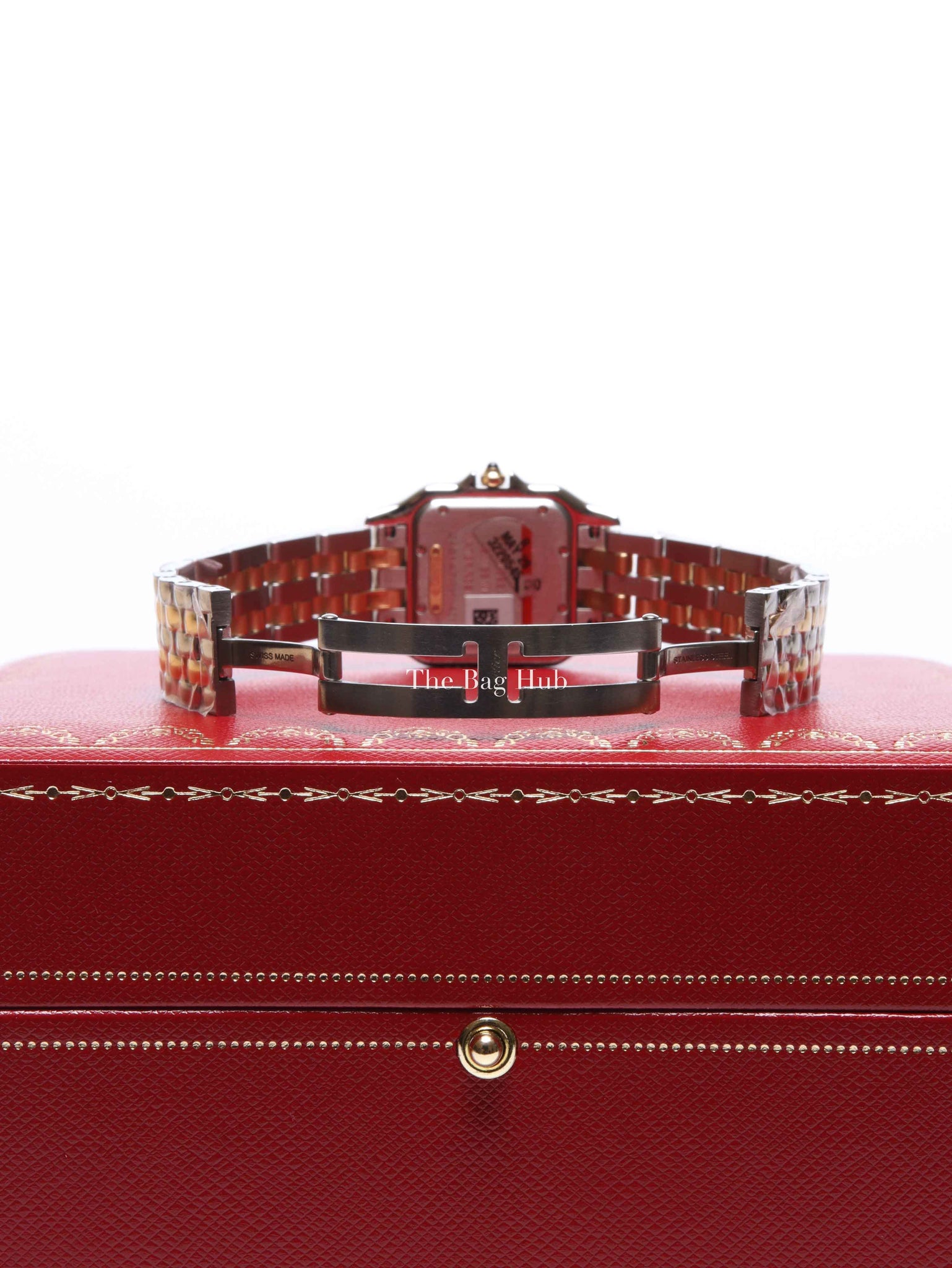Cartier Yellow Gold and Steel Panthere Medium Watch 27x37 mm