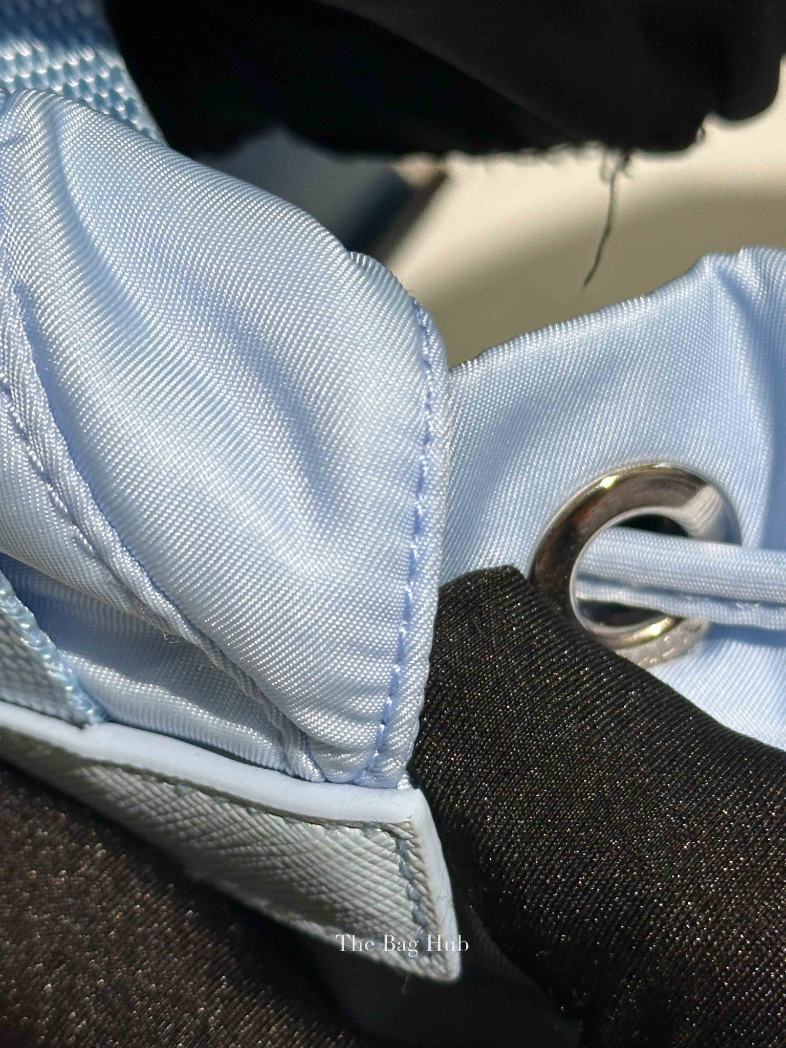 Prada Celeste Vela Small Re-Nylon Backpack 1BZ677