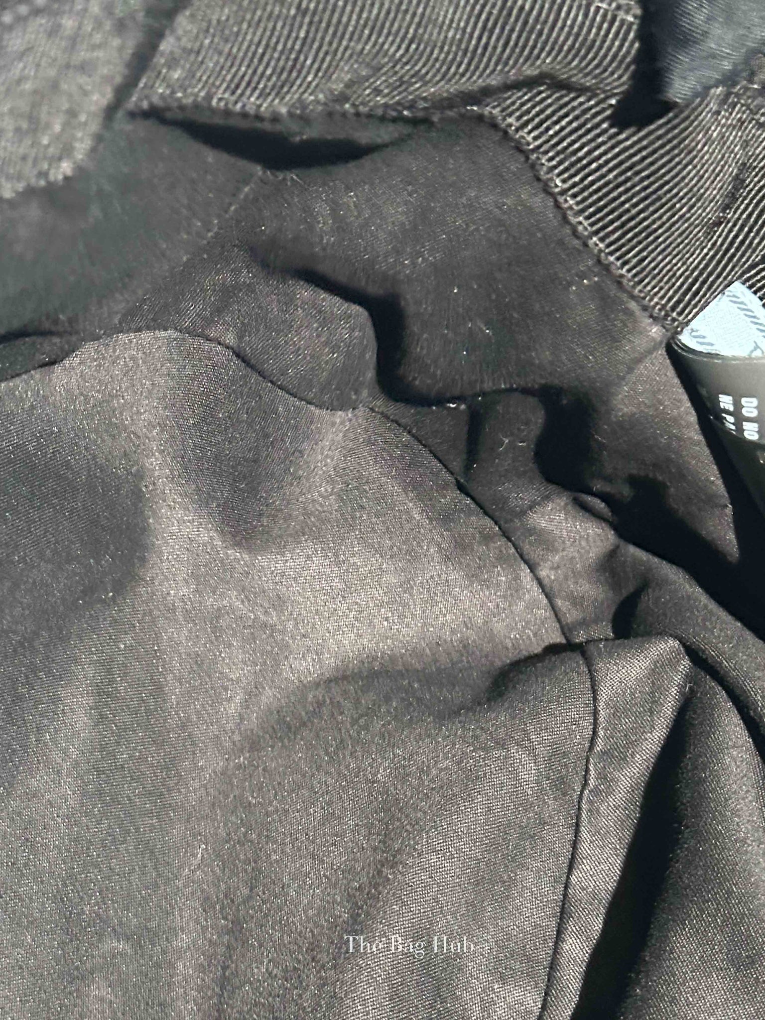 Prada Black Re-Nylon Bucket Hat M