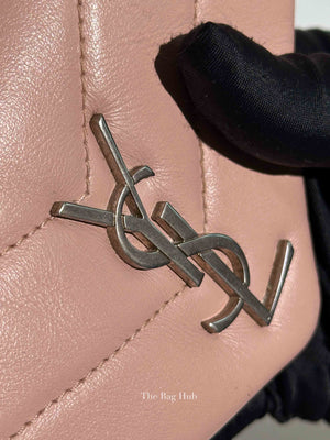 Saint Laurent Tender Pink Calfskin Y Quilted Monogram Toy Loulou Crossbody Bag