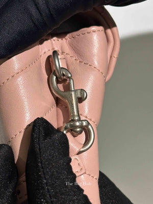 Saint Laurent Tender Pink Calfskin Y Quilted Monogram Toy Loulou Crossbody Bag