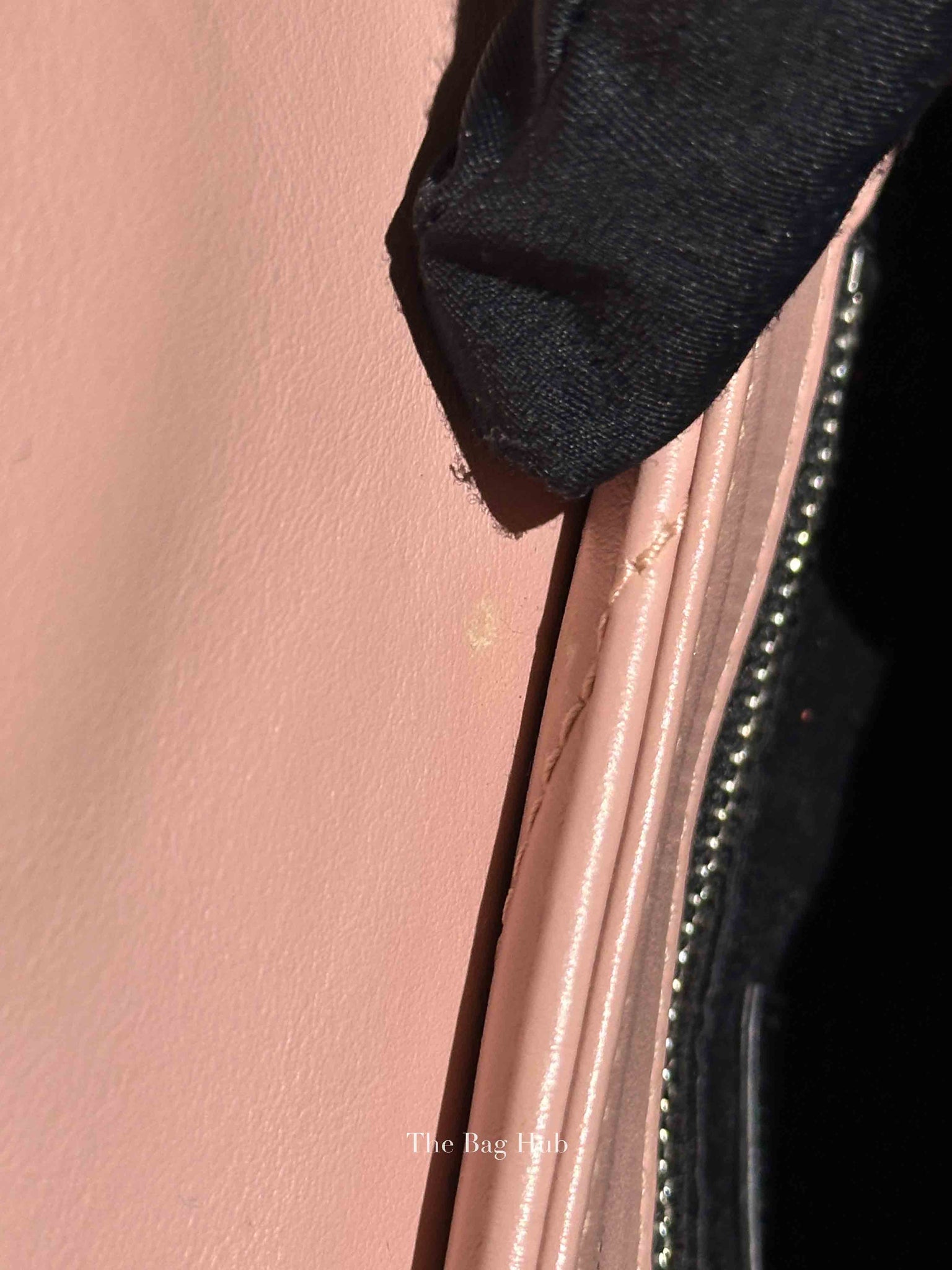 Saint Laurent Tender Pink Calfskin Y Quilted Monogram Toy Loulou Crossbody Bag