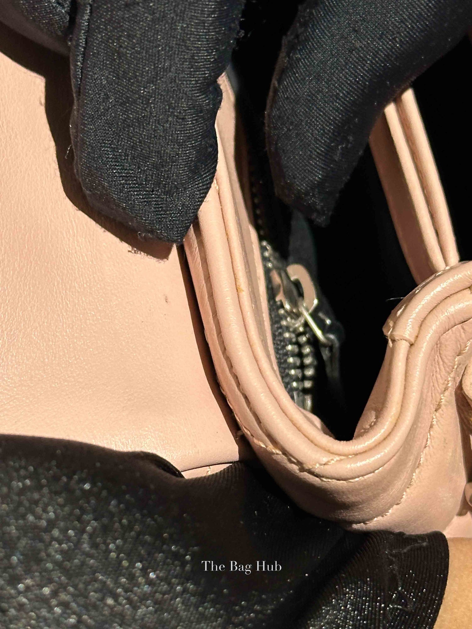 Saint Laurent Tender Pink Calfskin Y Quilted Monogram Toy Loulou Crossbody Bag