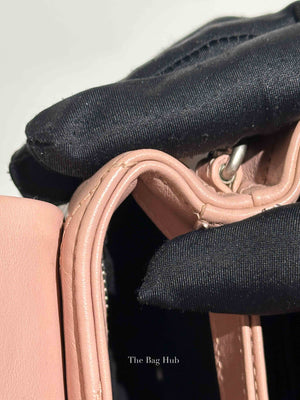 Saint Laurent Tender Pink Calfskin Y Quilted Monogram Toy Loulou Crossbody Bag