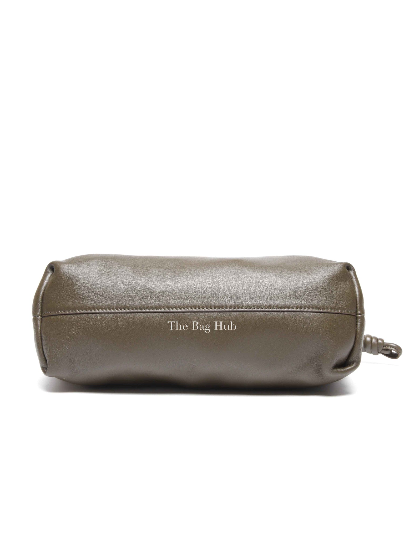 Loewe Dark Khaki Nappa Calfskin Medium Flamenco Bag