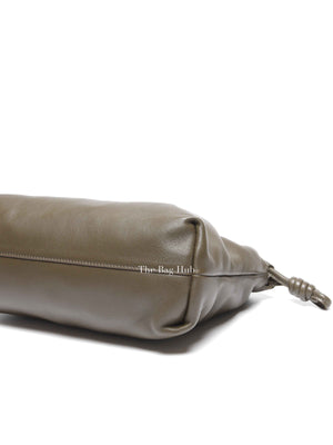Loewe Dark Khaki Nappa Calfskin Medium Flamenco Bag