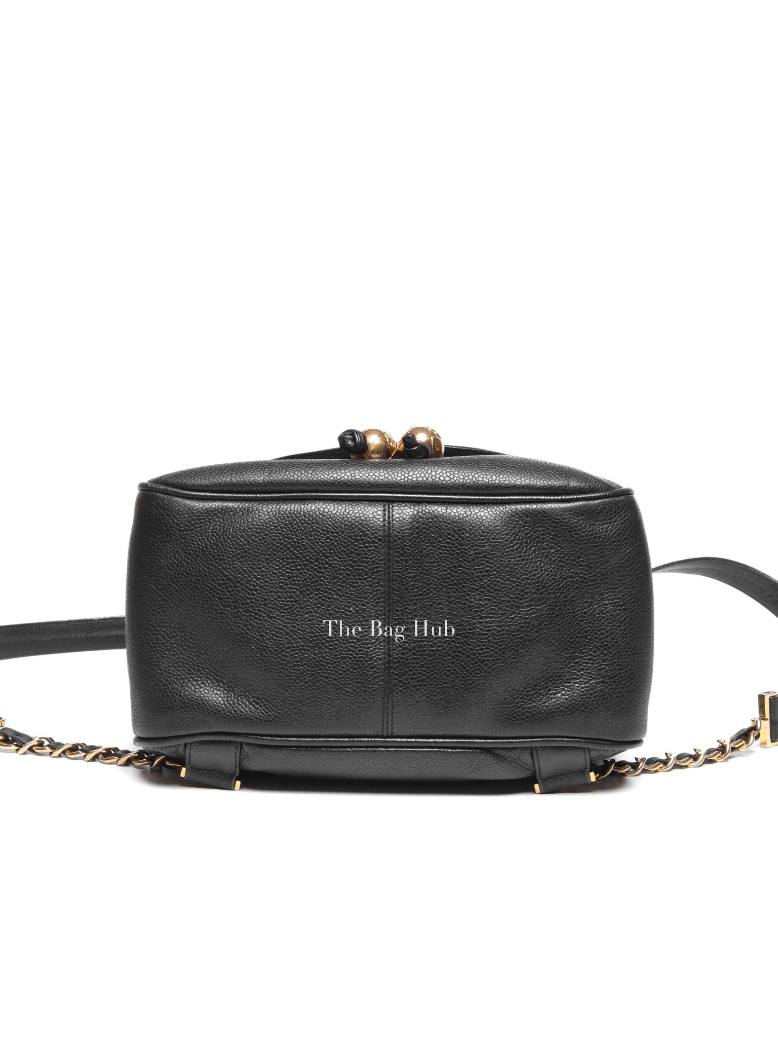 Chanel Black Caviar Vintage Medium Backpack