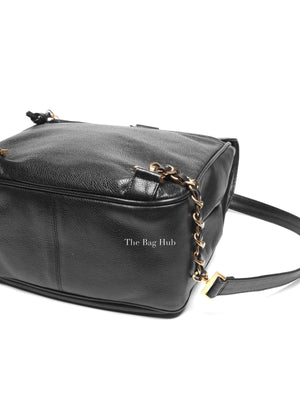 Chanel Black Caviar Vintage Medium Backpack