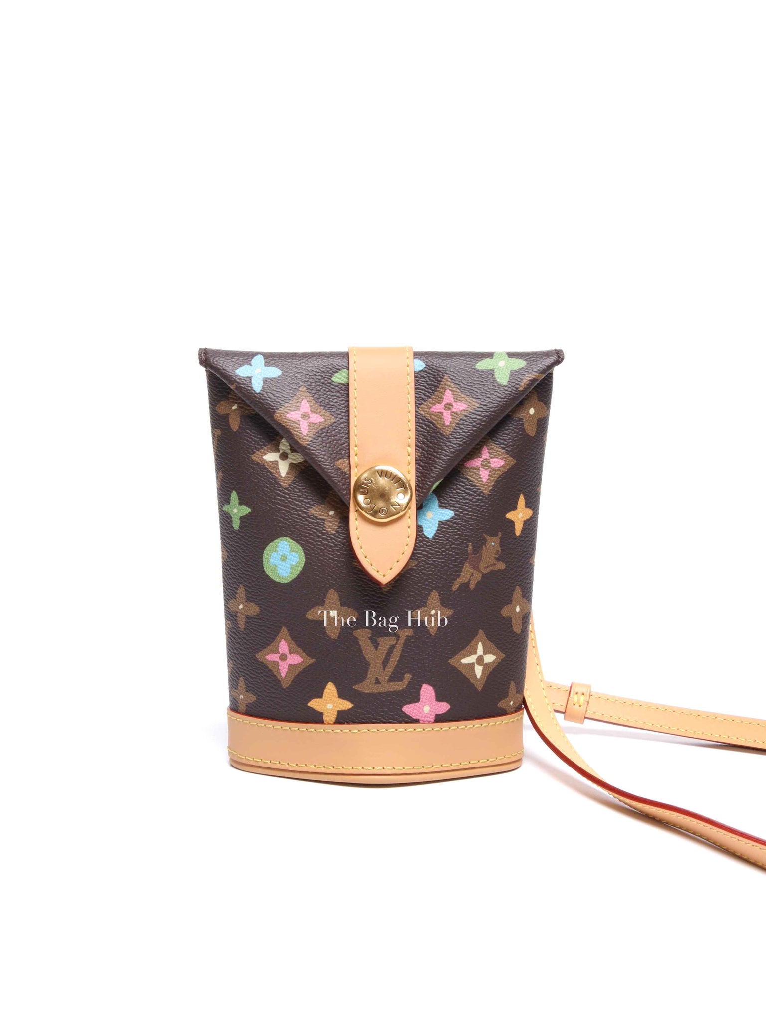 Louis Vuitton x Tyler The Creator Chocolate Monogram Craggy Envelope Pouch