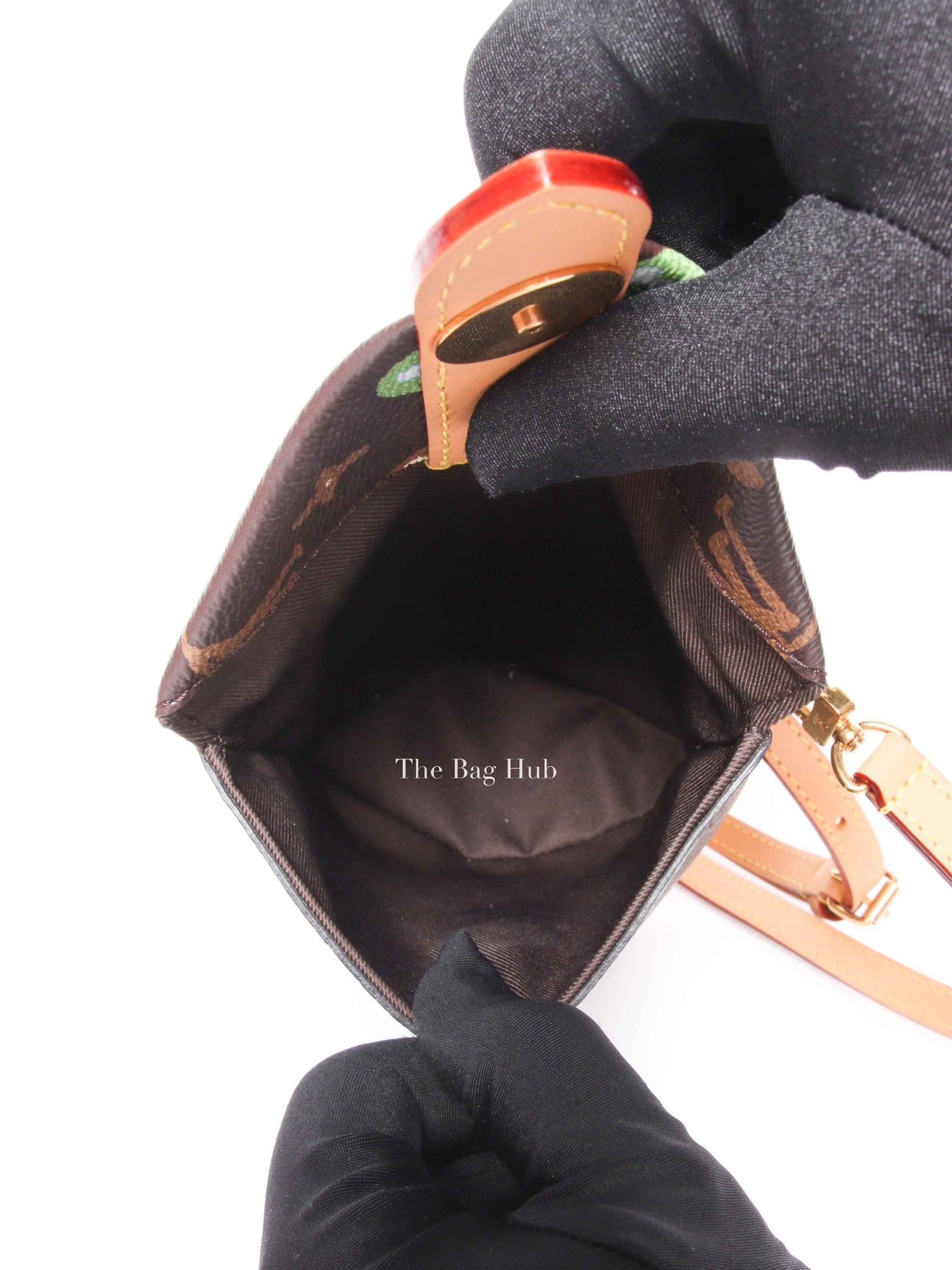 Louis Vuitton x Tyler The Creator Chocolate Monogram Craggy Envelope Pouch